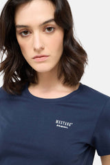 Damski T-Shirt Mustang Style Alma Navy Blazer 1016155 5324