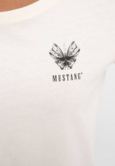 Damski T-Shirt Mustang Style Alma Whisper White 1015459 2013