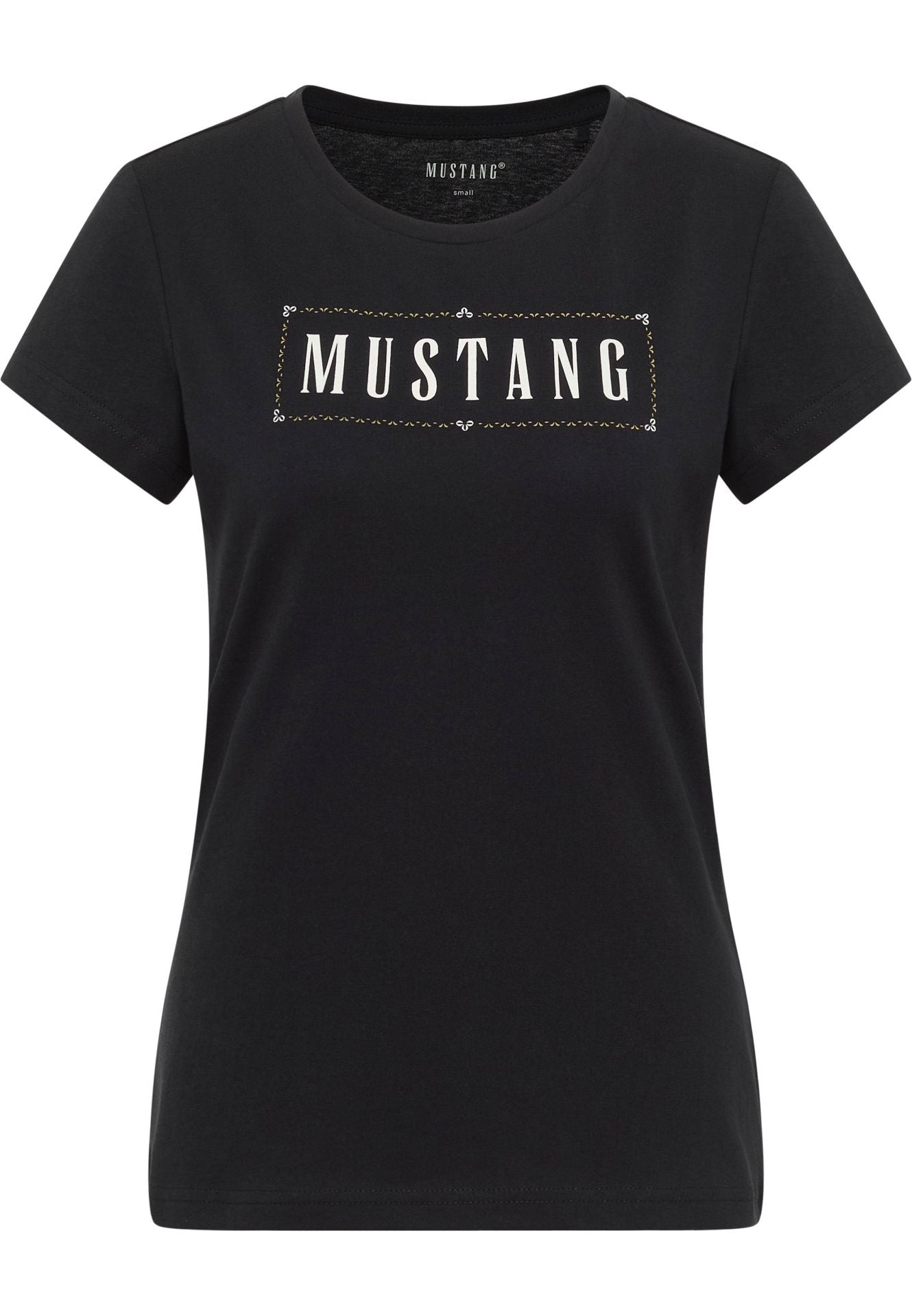 Damski T-Shirt Mustang Style Loa Black Beauty 1016754 4185