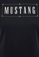 Damski T-Shirt Mustang Style Loa Black Beauty 1016754 4185