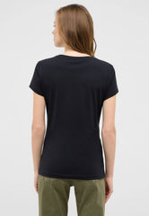 Damski T-Shirt Mustang Style Loa Black Beauty 1016754 4185