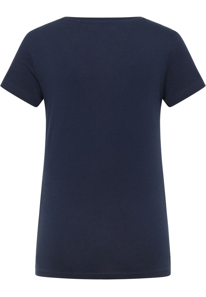 Damski T-Shirt Mustang Style Loa Navy Blazer 1016508 5324