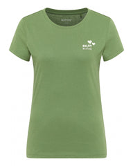 Damski T-Shirt Mustang Style Loa Vineyard Green 1016143 6340