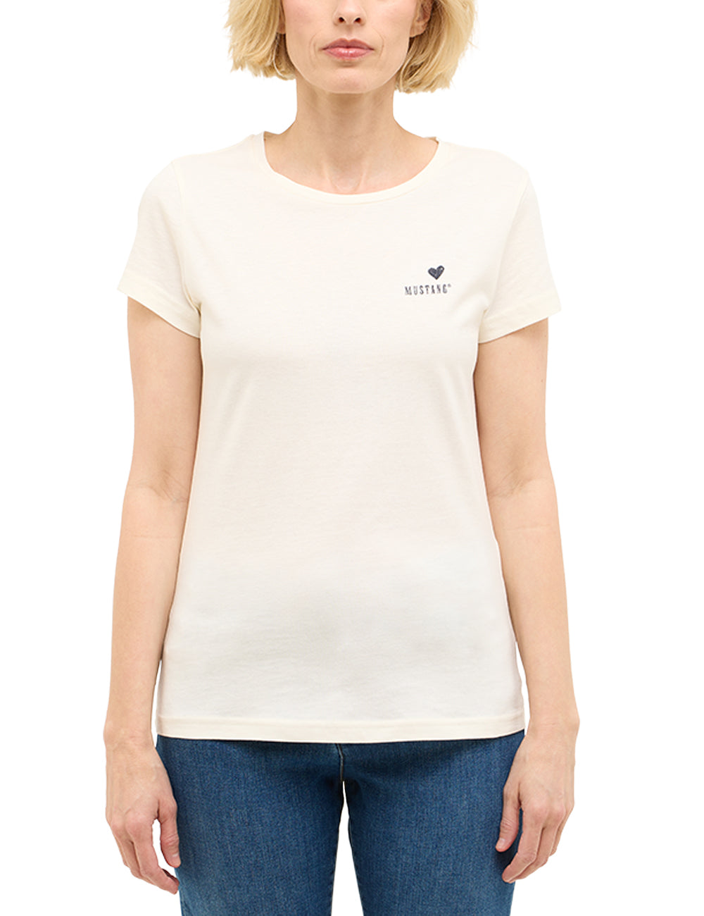 Damski T-Shirt Mustang Style Loa Whisper White 1016509 2013