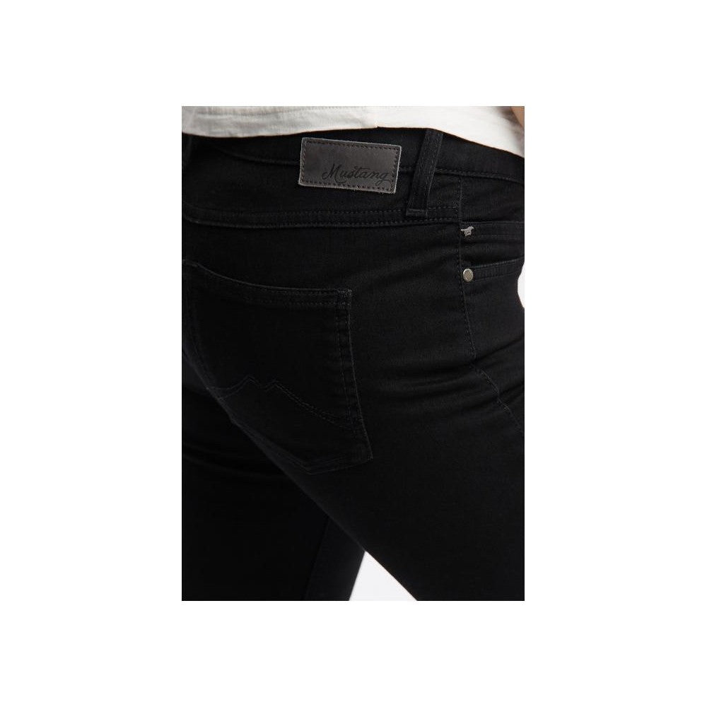 Damskie Spodnie Jeansowe MUSTANG Gina Skinny Denim Black 1005452 4000 940