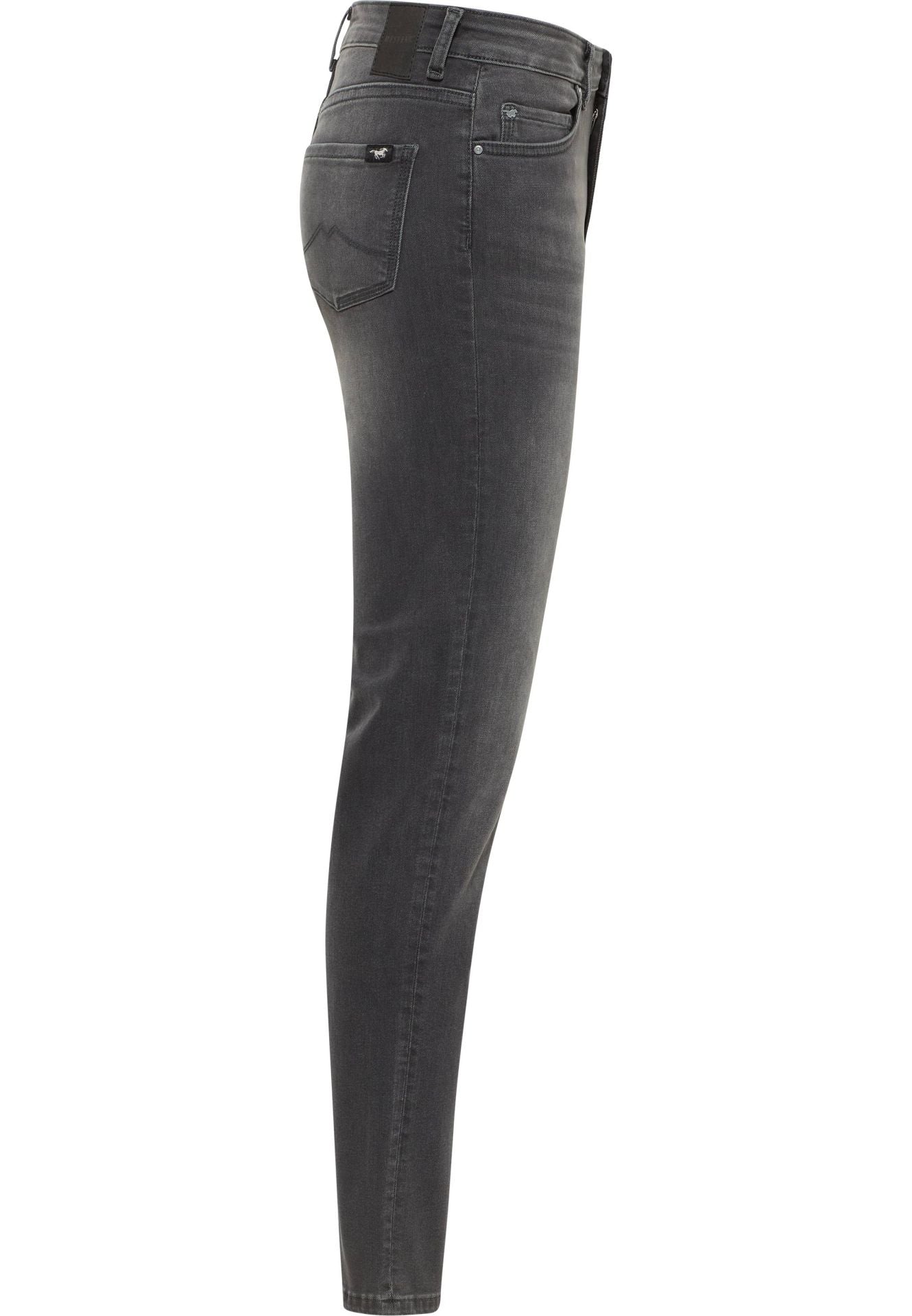 Damskie Spodnie Jeansowe Mustang Style Crosby Relaxed Slim Denim Black 1016913 4000 682