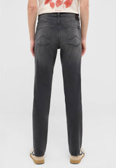 Damskie Spodnie Jeansowe Mustang Style Crosby Relaxed Slim Denim Black 1016913 4000 682