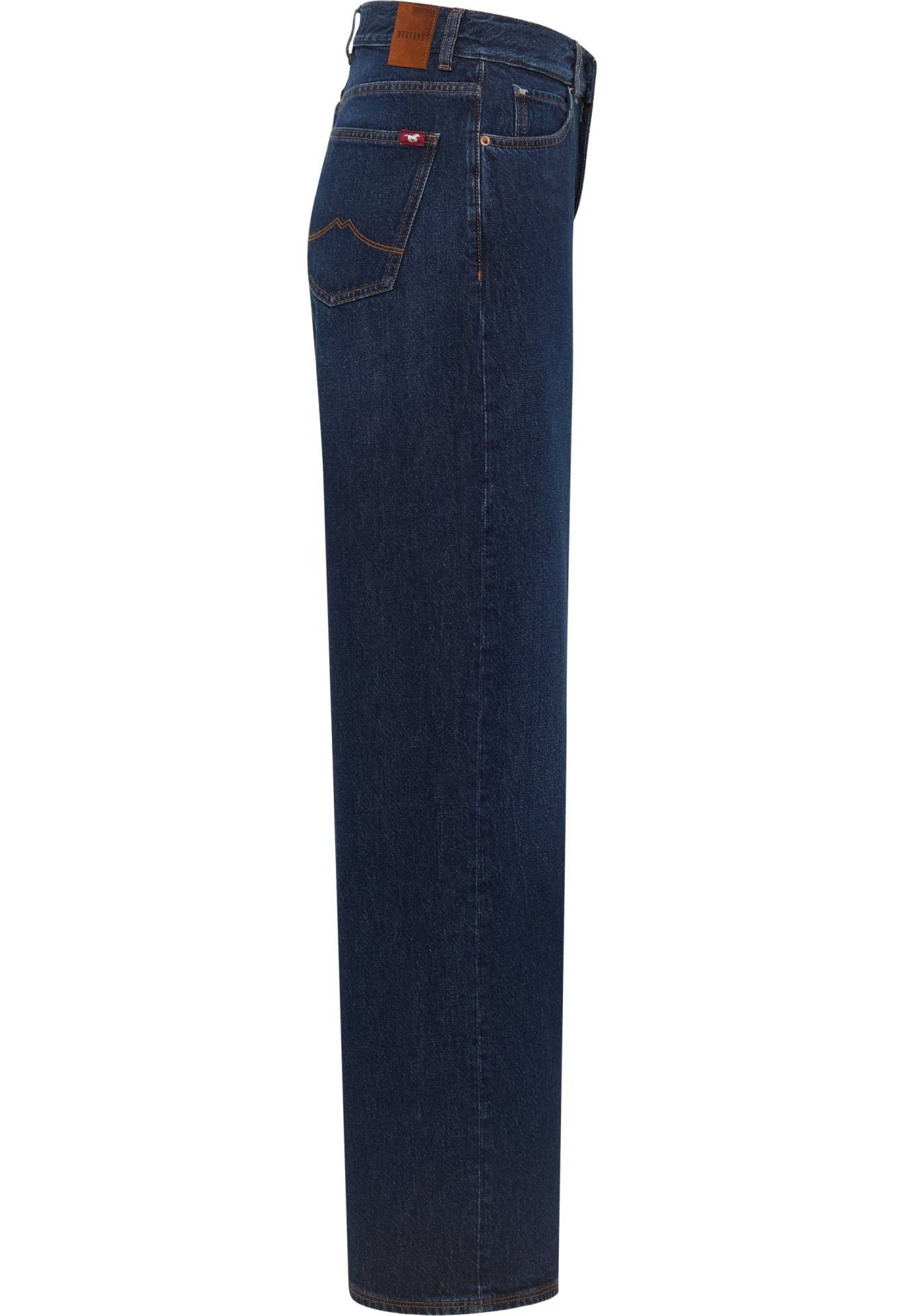 Damskie Spodnie Jeansowe Mustang Style Luise Wide Denim Blue 1015998 5000 840