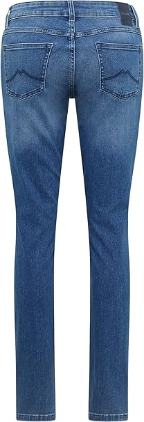 Damskie Spodnie Jeansowe Mustang Style Rebecca Slim Denim Blue 1016989 5000 682
