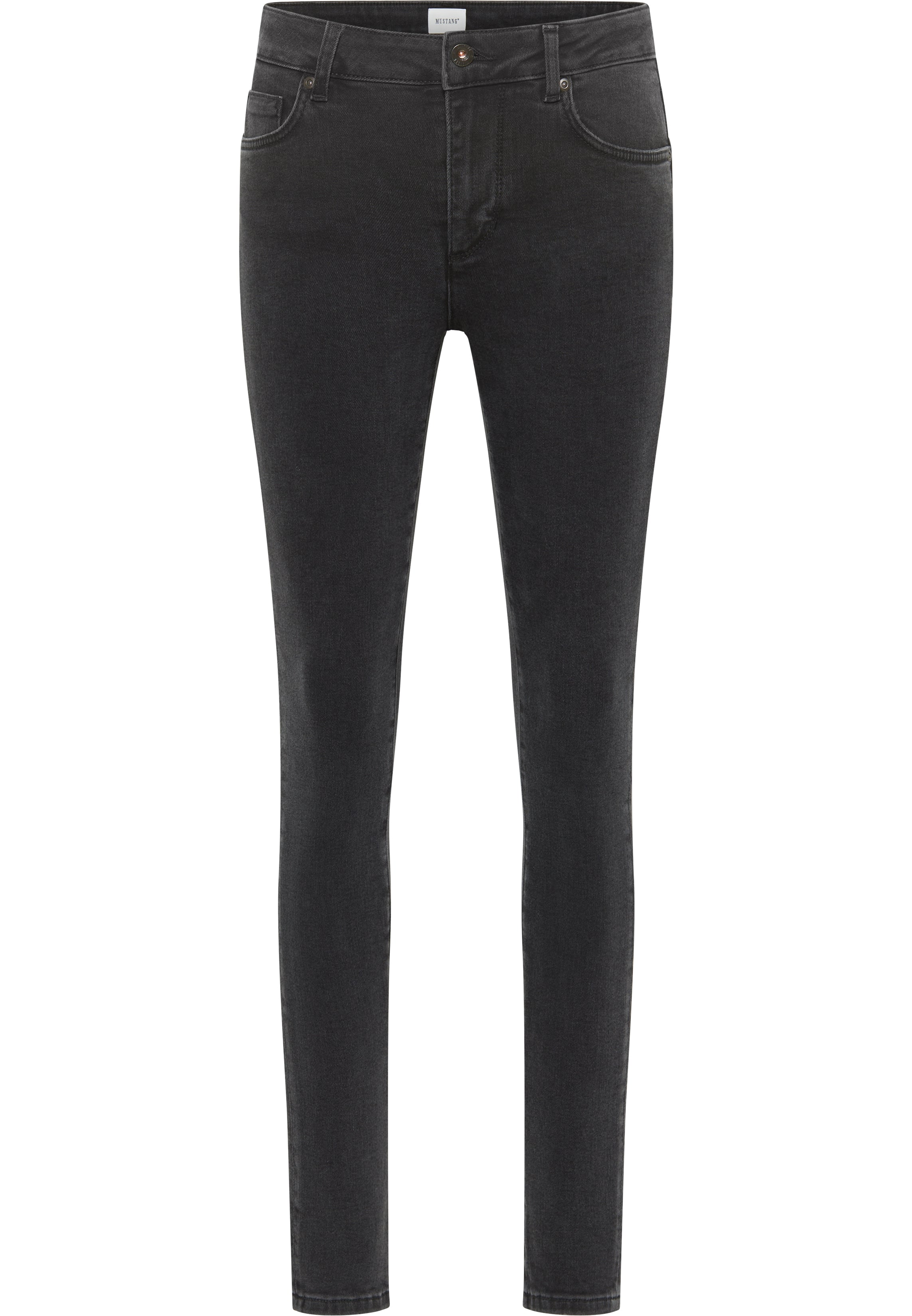 Damskie Spodnie Jeansowe Mustang Style Shelby Skinny Denim Black 1014341 4000 802