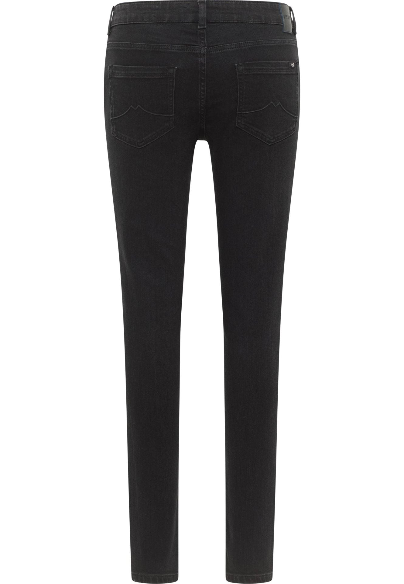 Damskie Spodnie Jeansowe Mustang Style Shelby Skinny Denim Black 1015976 4000 802