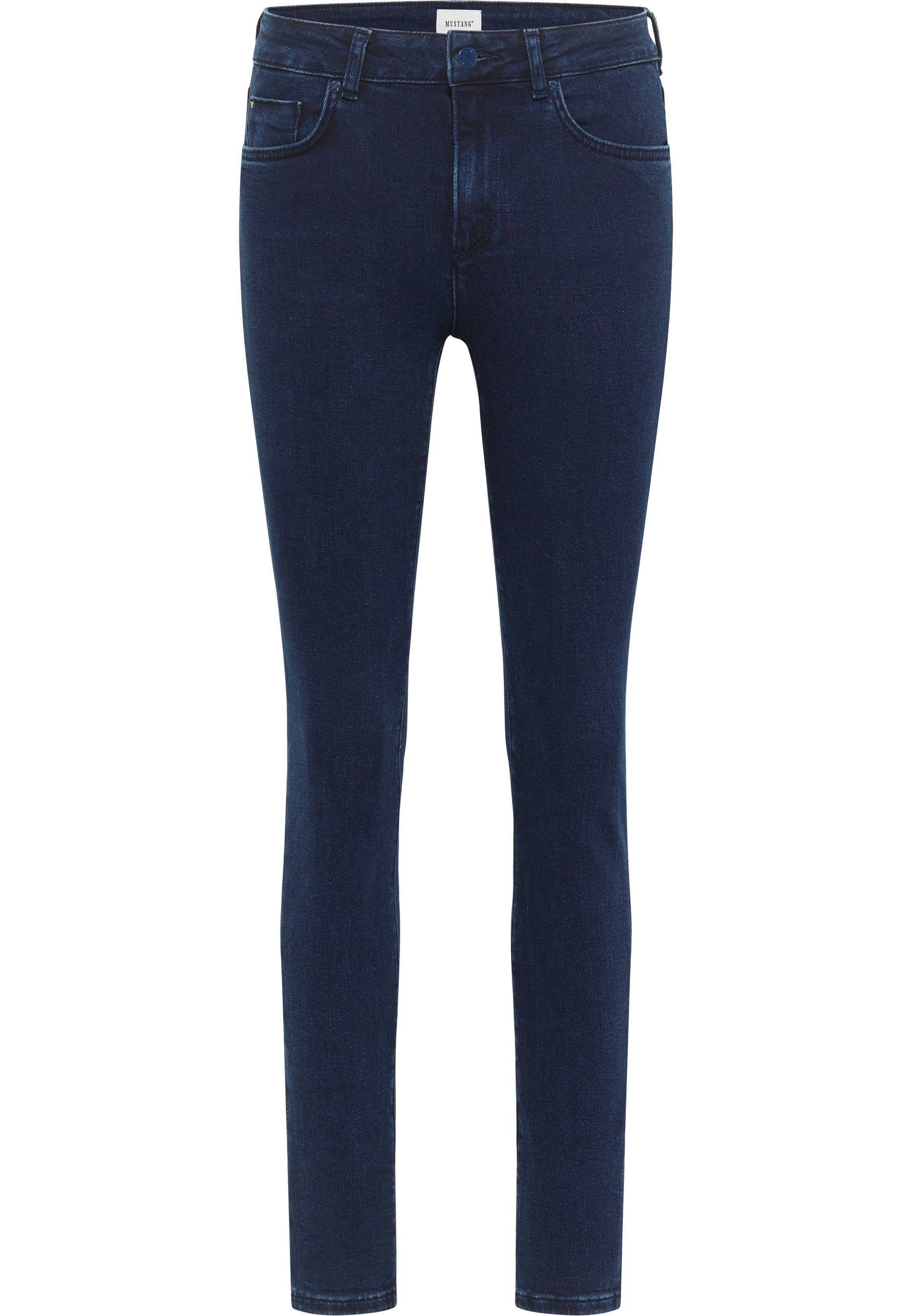 Damskie Spodnie Jeansowe Mustang Style Shelby Skinny Denim Blue 1014342 5000 702