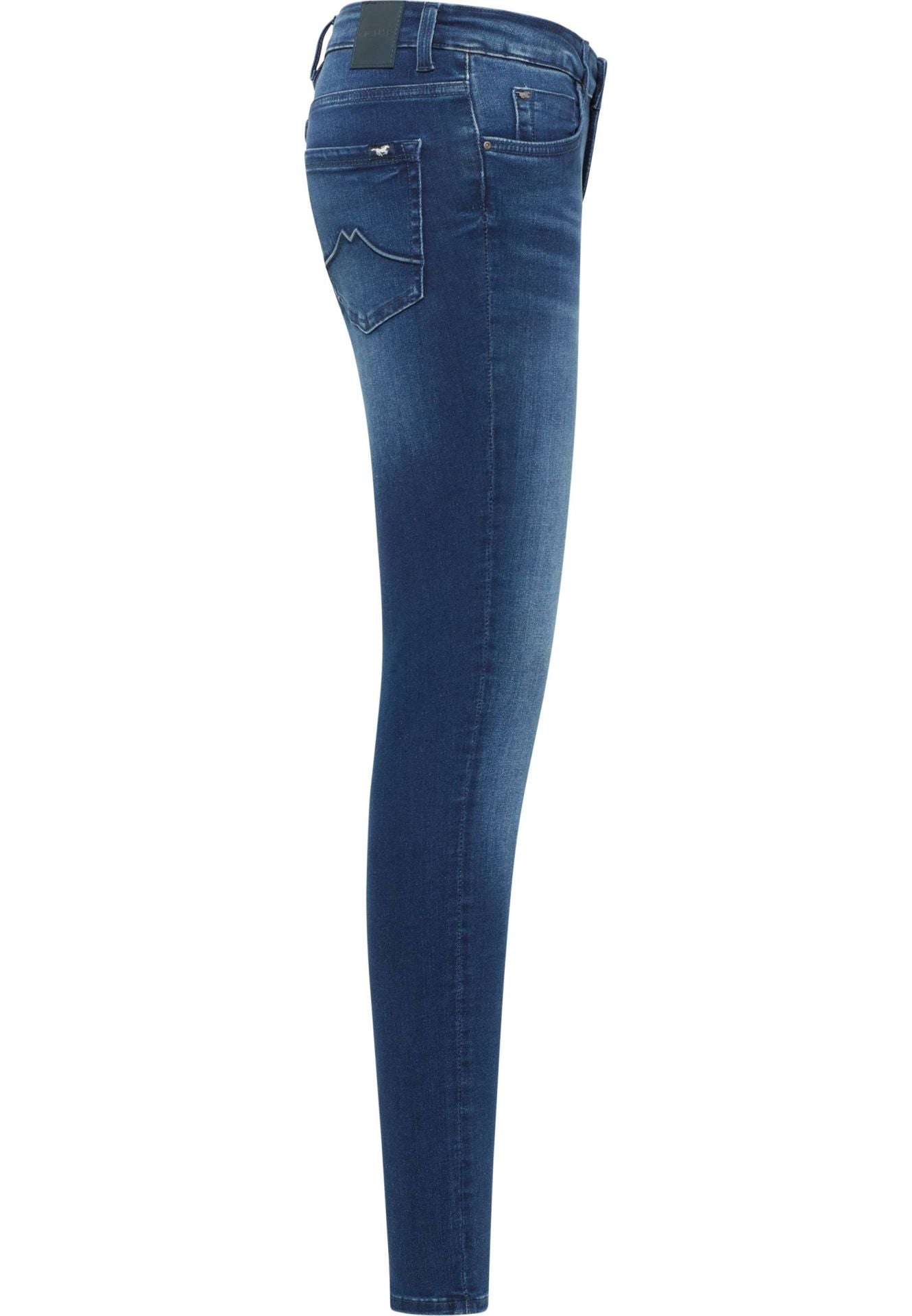 Damskie Spodnie Jeansowe Mustang Style Shelby Skinny Denim Blue 1015975 5000 742