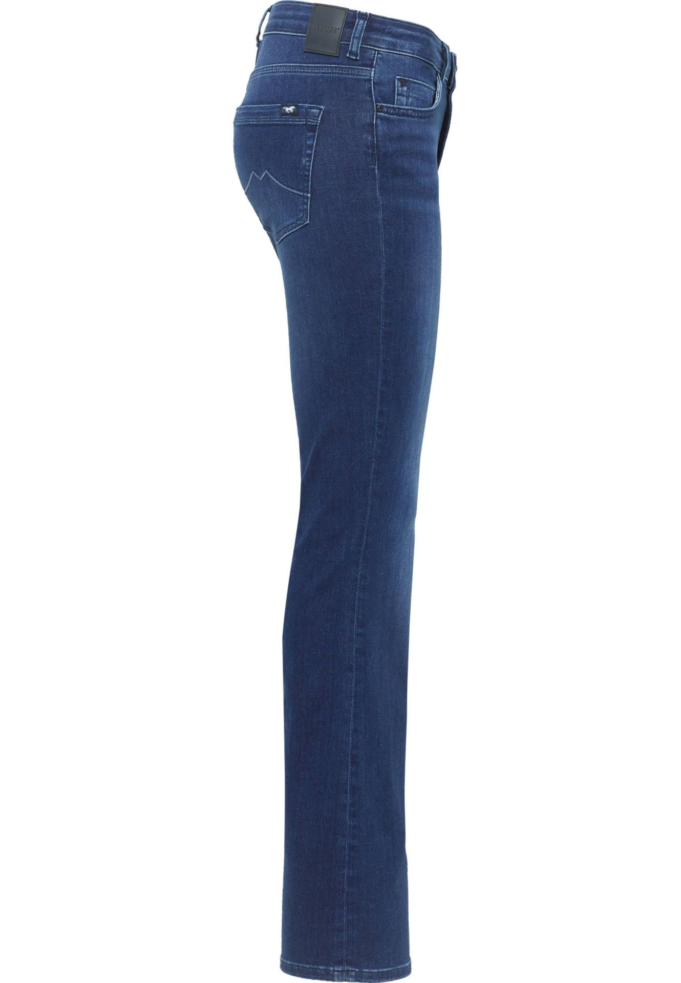 Damskie Spodnie Jeansowe Mustang Style Shelby Slim Boot Denim Blue 1015568 5000 682