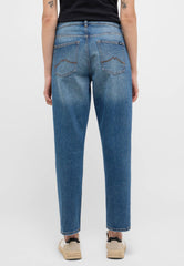 Damskie Spodnie jeansowe Mustang Style Brooks Relaxed Slim Denim Blue 1015560 5000 602