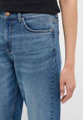 Damskie Spodnie jeansowe Mustang Style Brooks Relaxed Slim Denim Blue 1015560 5000 602