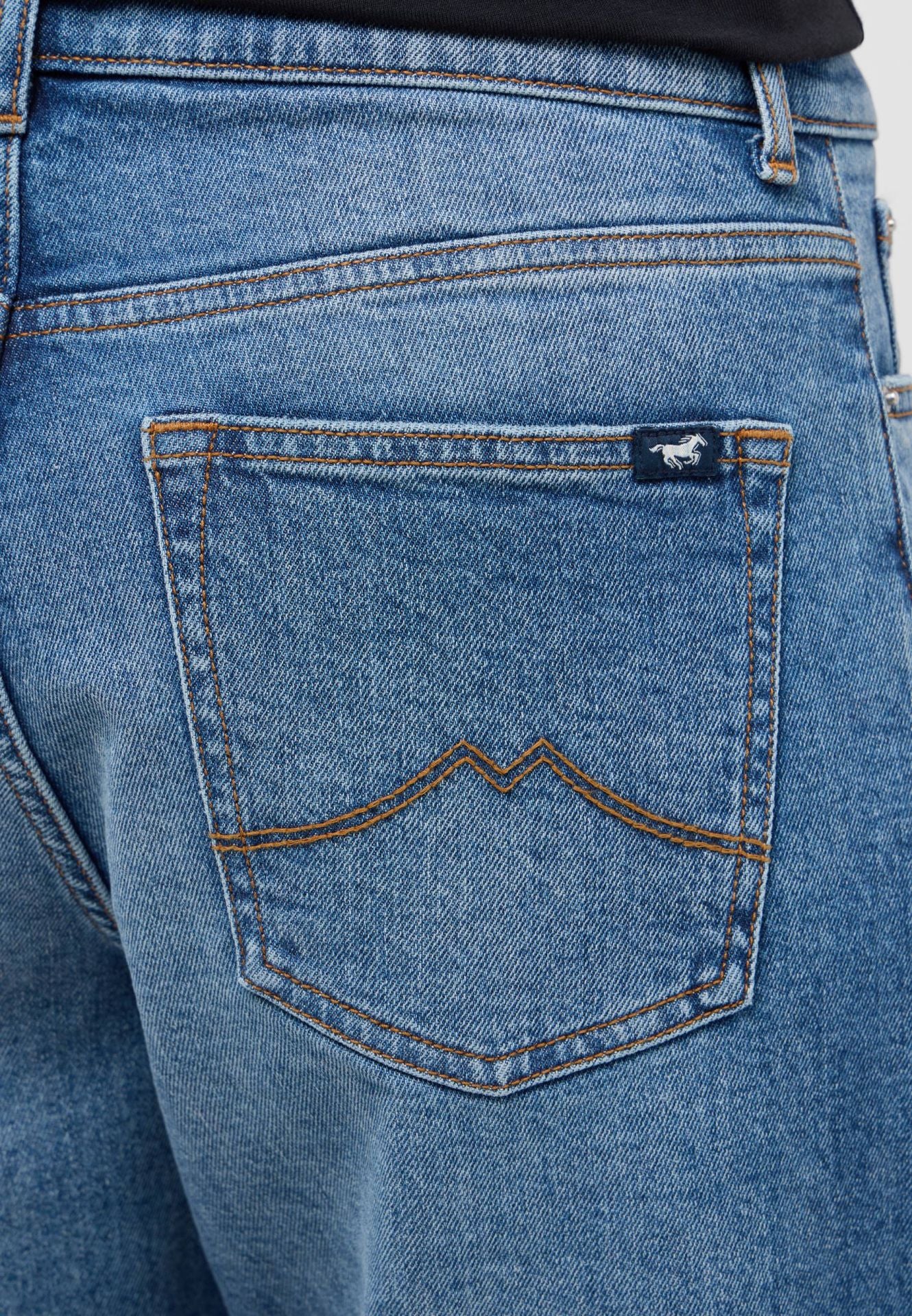 Damskie Spodnie jeansowe Mustang Style Brooks Relaxed Slim Denim Blue 1015560 5000 602