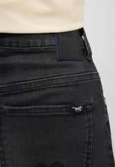 Damskie Spodnie jeansowe Mustang Style Charlotte Tapered Denim Black 1018200 4000 801
