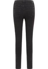 Damskie Spodnie jeansowe Mustang Style Georgia Super Skinny Denim Black 1015553 4000 802