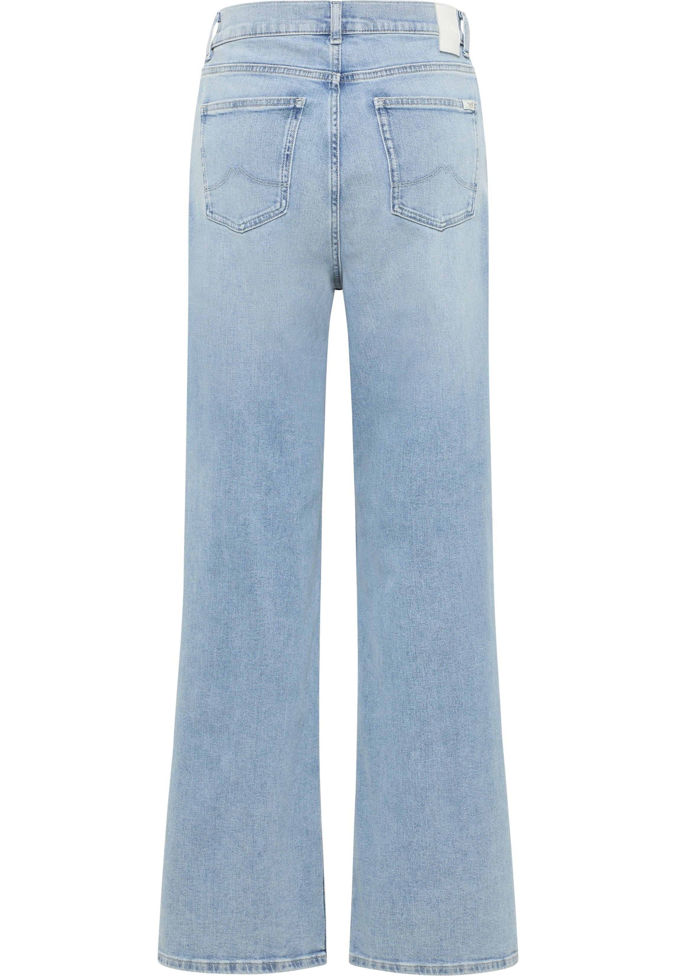 Damskie Spodnie Jeansowe Mustang Style Luise Wide Denim Blue 1016553 5000 211