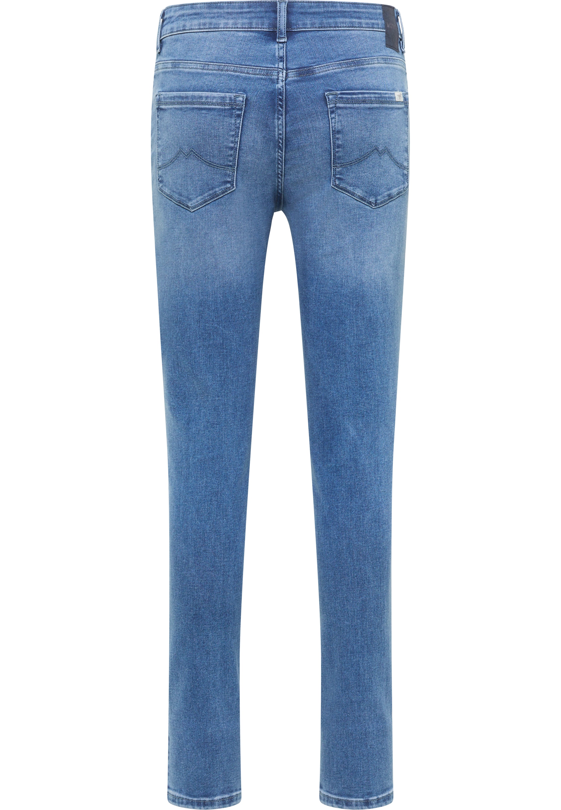 Damskie Spodnie Jeansowe Mustang Style Shelby Skinny Denim Blue 1015555 5000 402