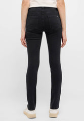 Damskie Spodnie jeansowe Mustang Style Shelby Slim Denim Black 1015564 4000 802