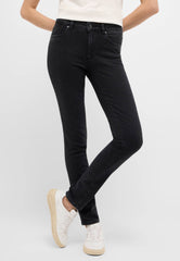 Damskie Spodnie jeansowe Mustang Style Shelby Slim Denim Black 1015564 4000 802