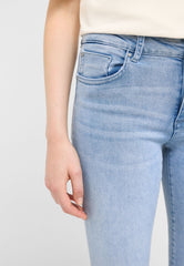 Damskie Spodnie Jeansowe Mustang Style Shelby Slim Denim Blue 1016542 5000 211