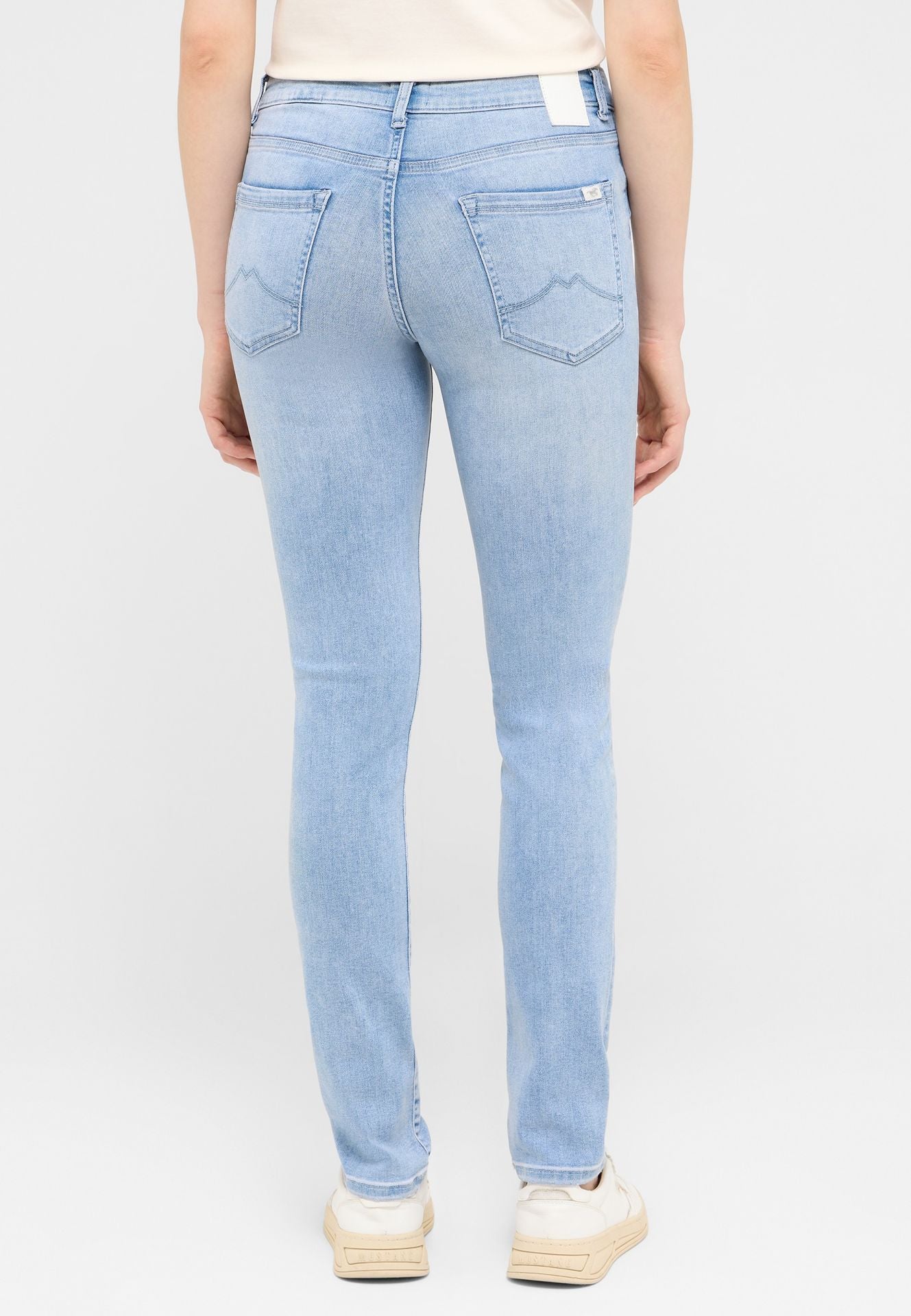 Damskie Spodnie Jeansowe Mustang Style Shelby Slim Denim Blue 1016542 5000 211