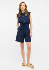 Damskie Szorty Materiałowe Mustang Style Darrah Navy Blazer 1016586 5324