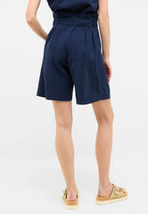 Damskie Szorty Materiałowe Mustang Style Darrah Navy Blazer 1016586 5324