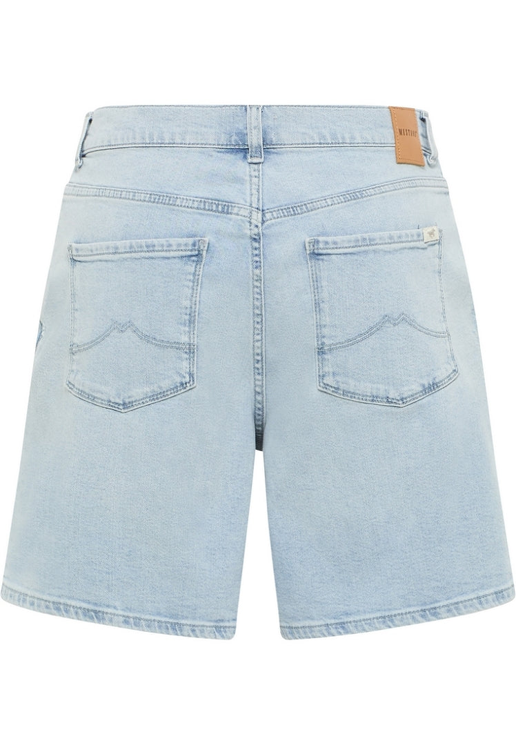 Damskie Szorty Mustang Style Jodie Shorts Denim Blue 1016561 5000 211