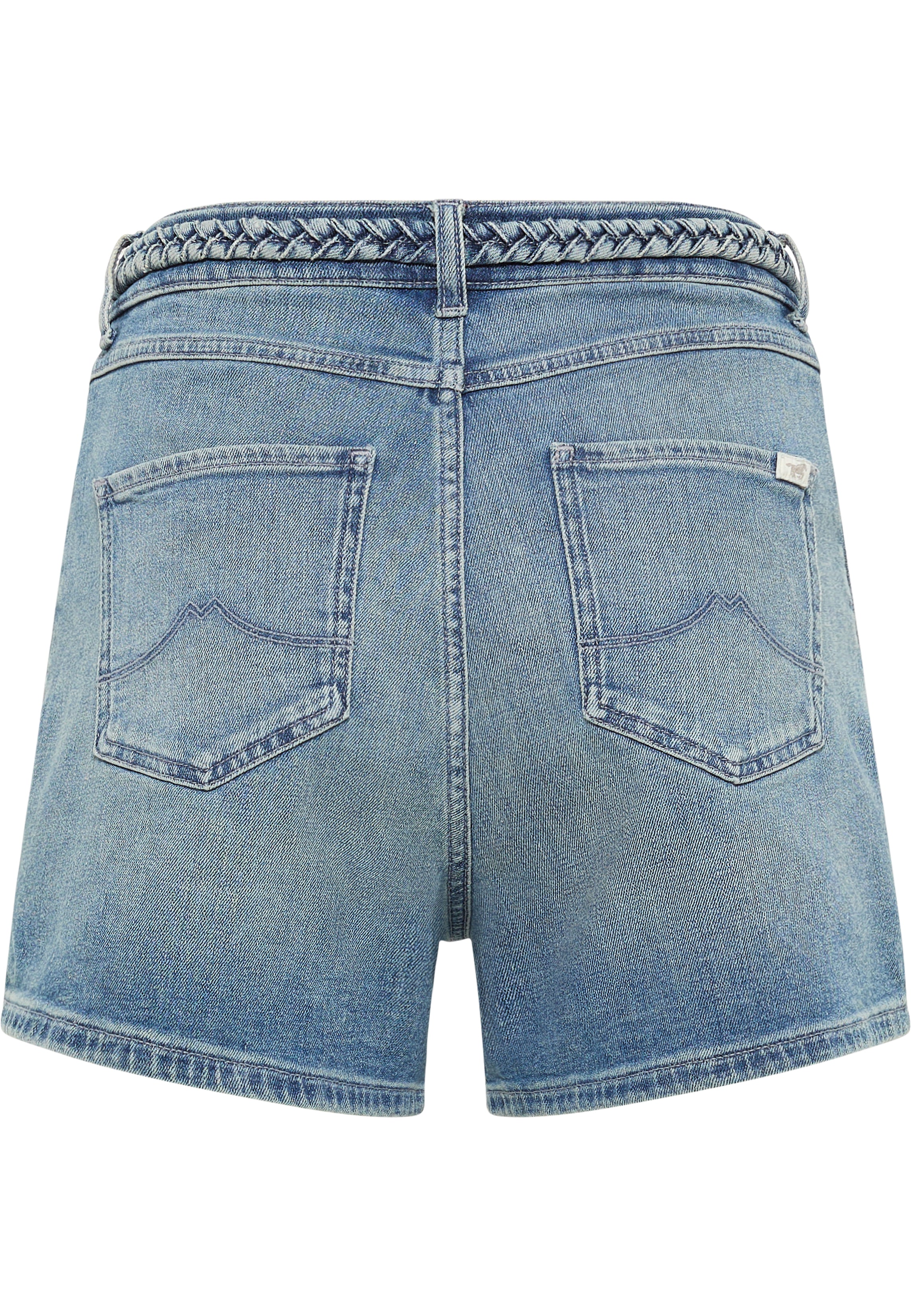 Damskie Szorty Mustang Style Purley Shorts Denim Blue 1016560 5000 332