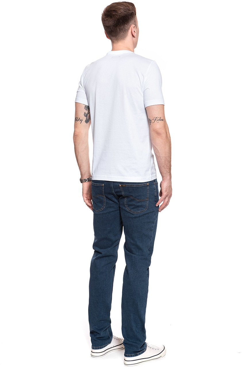 JEANSY MĘSKIE LEE BROOKLYN DARK STONEWASH L76XSQ46 112121165