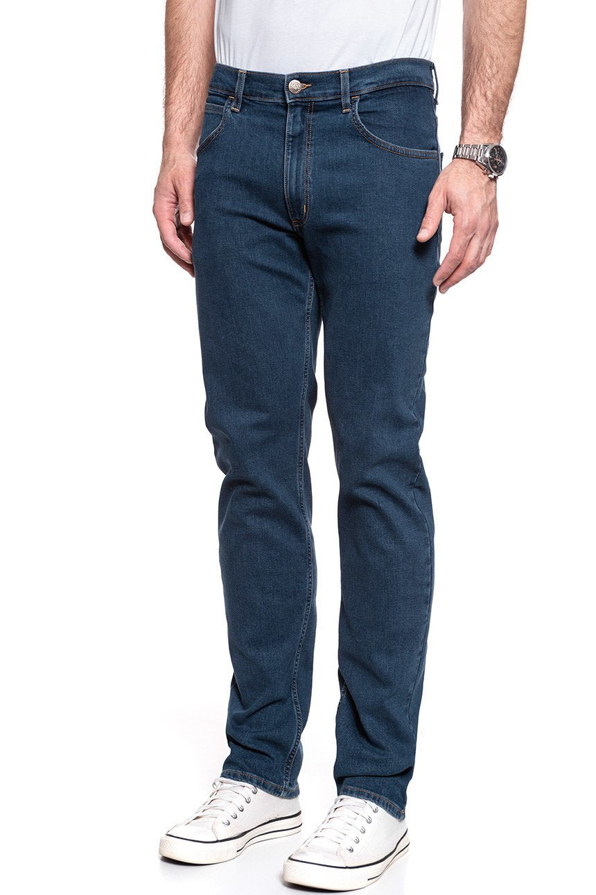 JEANSY MĘSKIE LEE BROOKLYN DARK STONEWASH L76XSQ46 112121165