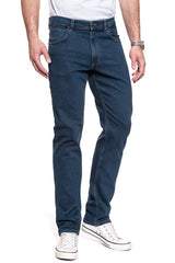 JEANSY MĘSKIE LEE BROOKLYN DARK STONEWASH L76XSQ46 112121165