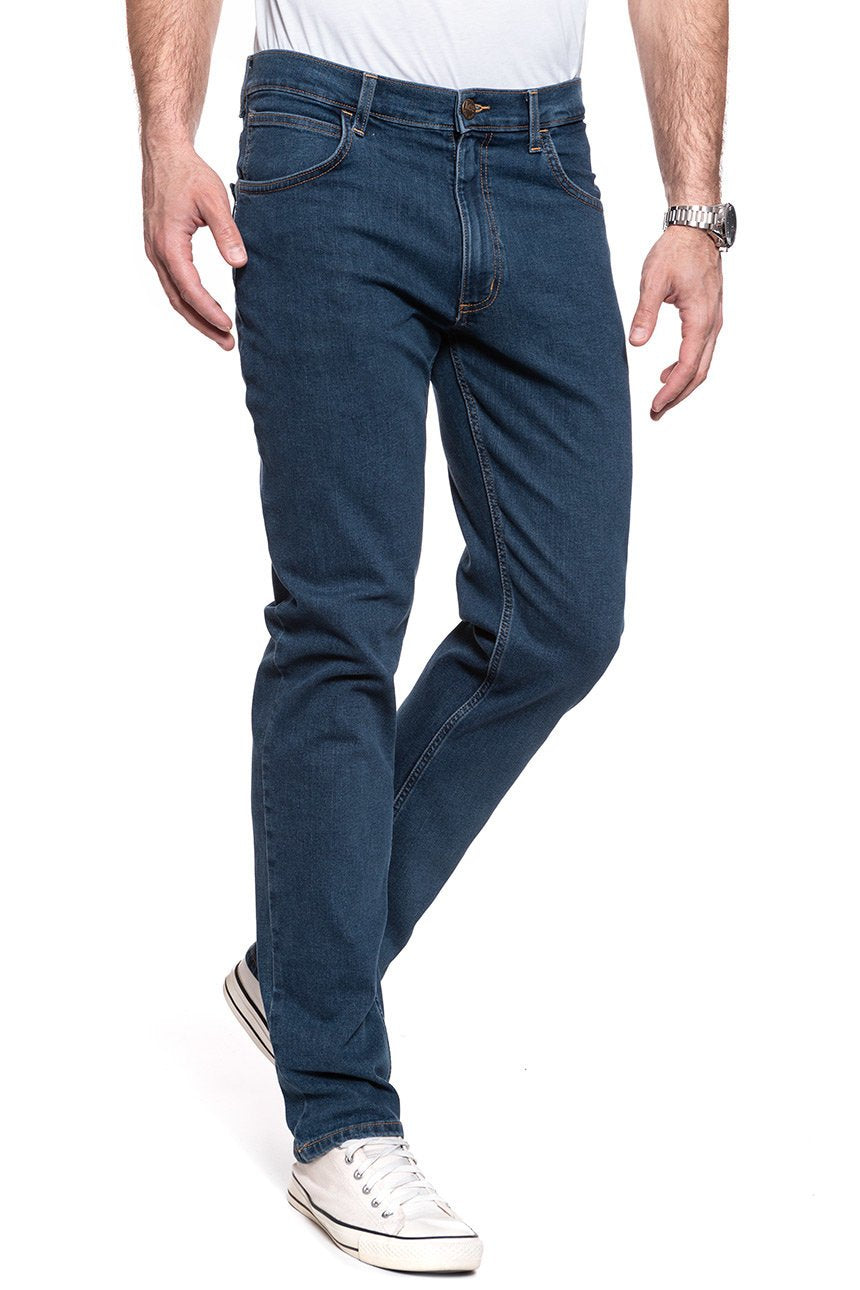 JEANSY MĘSKIE LEE BROOKLYN DARK STONEWASH L76XSQ46 112121165