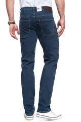 JEANSY MĘSKIE LEE BROOKLYN DARK STONEWASH L76XSQ46 112121165