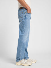 JEANSY MĘSKIE SPODNIE LEE BROOKLYN STRAIGHT HORIZON BLUE 112363849