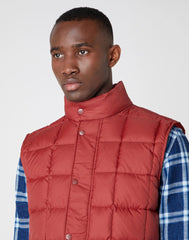 KAMIZELKA MĘSKA WRANGLER THE VEST RUSTY BROWN W4C7WRH11 112129104