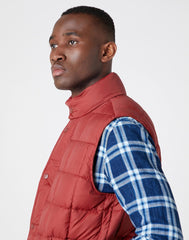 KAMIZELKA MĘSKA WRANGLER THE VEST RUSTY BROWN W4C7WRH11 112129104