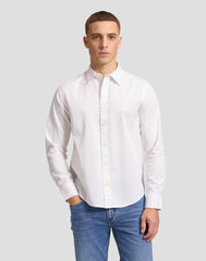 KOSZULA MĘSKA LEE LS CLEAN SHIRT BRIGHT WHITE 112386402