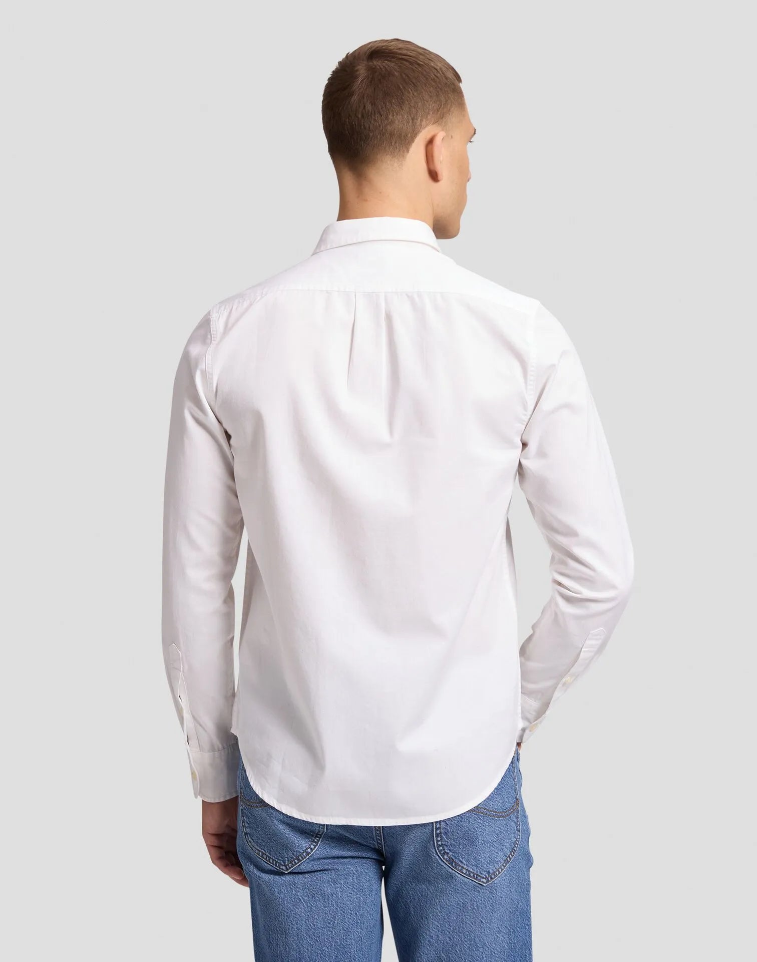 KOSZULA MĘSKA LEE LS CLEAN SHIRT BRIGHT WHITE 112386402