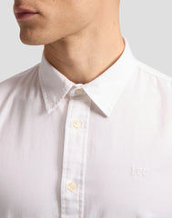 KOSZULA MĘSKA LEE LS CLEAN SHIRT BRIGHT WHITE 112386402