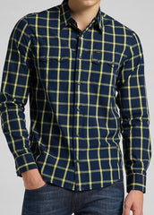 KOSZULA MĘSKA LEE RIDER SHIRT LEMON L856KRQG 112122573