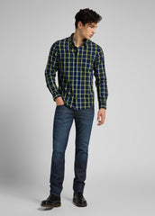 KOSZULA MĘSKA LEE RIDER SHIRT LEMON L856KRQG 112122573