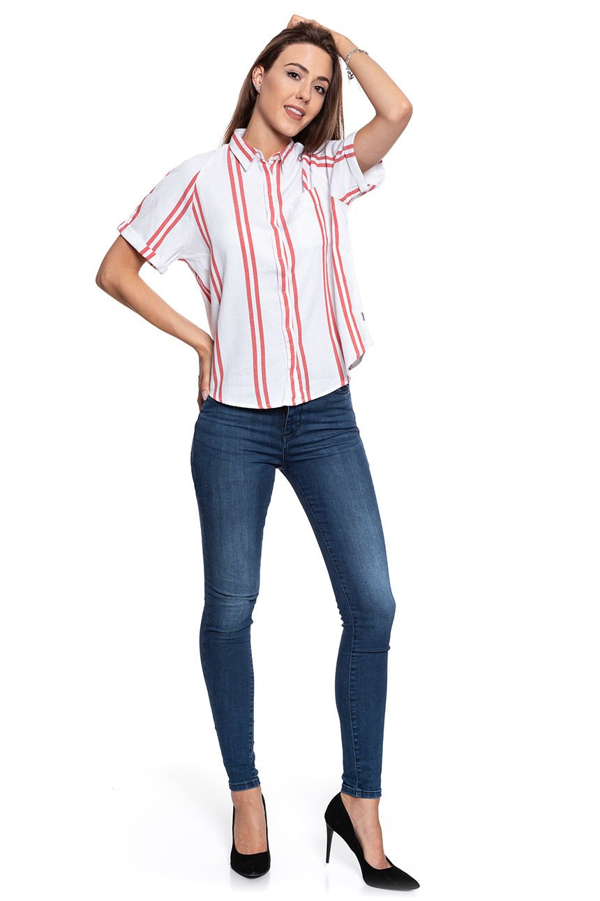 KOSZULA WRANGLER RAGLAN SS SHIRT DUBARRY W5252CKVZ 112129394