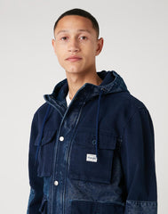 KURTKA MĘSKA WRANGLER FIELD JACKET INDIGO W4E3V2452 112129125