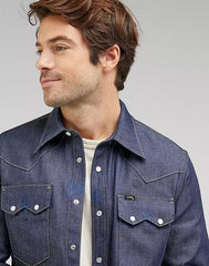 LEE 101 50'S WESTERN MĘSKA KOSZULA JEANSOWA JEANS DRY L93CGB41 112124132