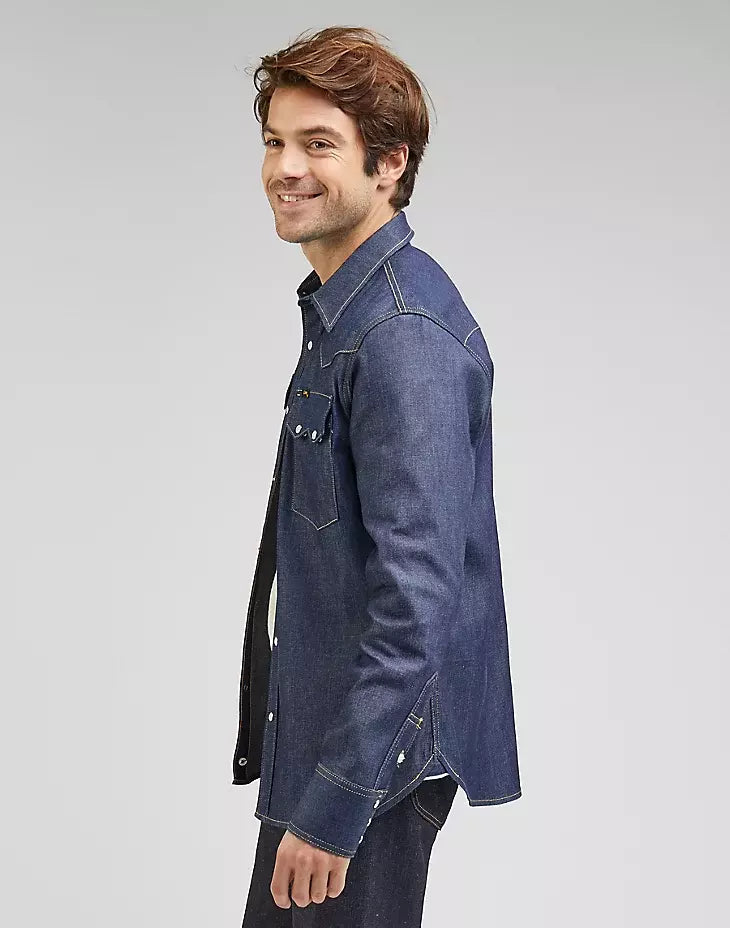 LEE 101 50'S WESTERN MĘSKA KOSZULA JEANSOWA JEANS DRY L93CGB41 112124132